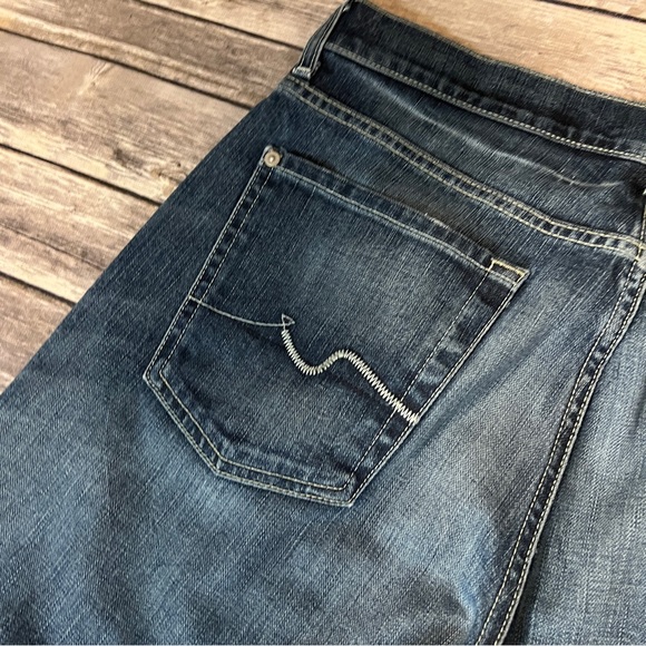 7FAM Relaxed Denim Jeans, Size 32 - Picture 8 of 11
